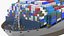 Container Ship Loaded