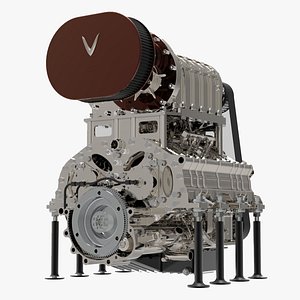 4Rotor 4L two-stroke engine