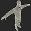 American WWII Infantry Soldier 4 Rigged