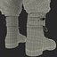 American WWII Infantry Soldier 4 Rigged