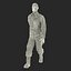 American WWII Infantry Soldier 4 Rigged