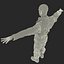 American WWII Infantry Soldier 4 Rigged