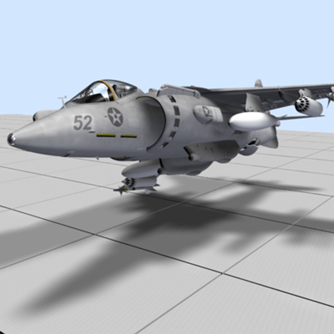 marine harrier 3d model https://p.turbosquid.com/ts-thumb/Iy/tnhFg5/CoptNADY/plane2/jpg/1045259428/1920x1080/fit_q87/c3691c8a242efeb5be6d4a55e71d8d4e8925add9/plane2.jpg