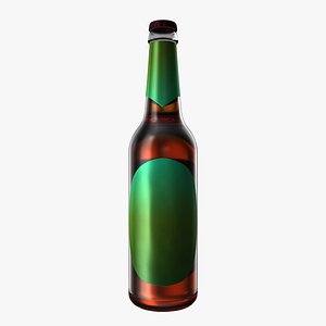 Beer Bottle 3D