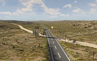 Route 66 in Blender