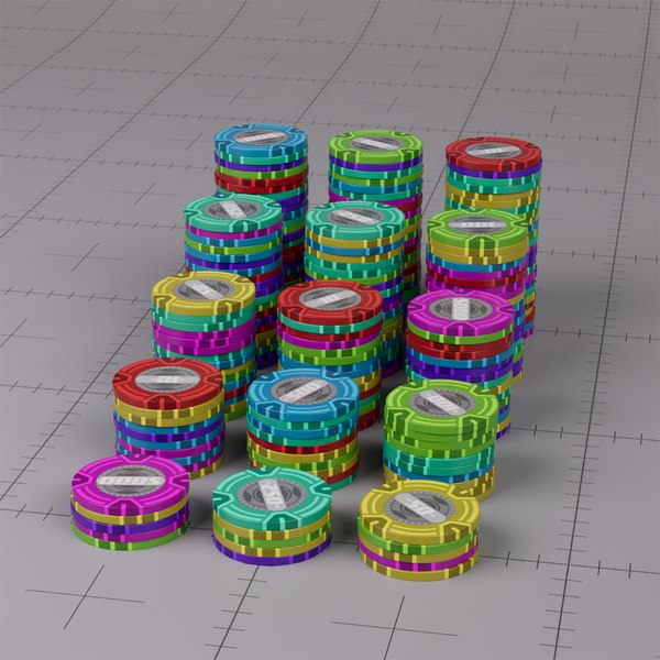 3D Poker chips - TurboSquid 1934340