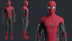 3D Spiderman Upgraded suit ffh model