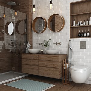 furniture bathroom 3D model