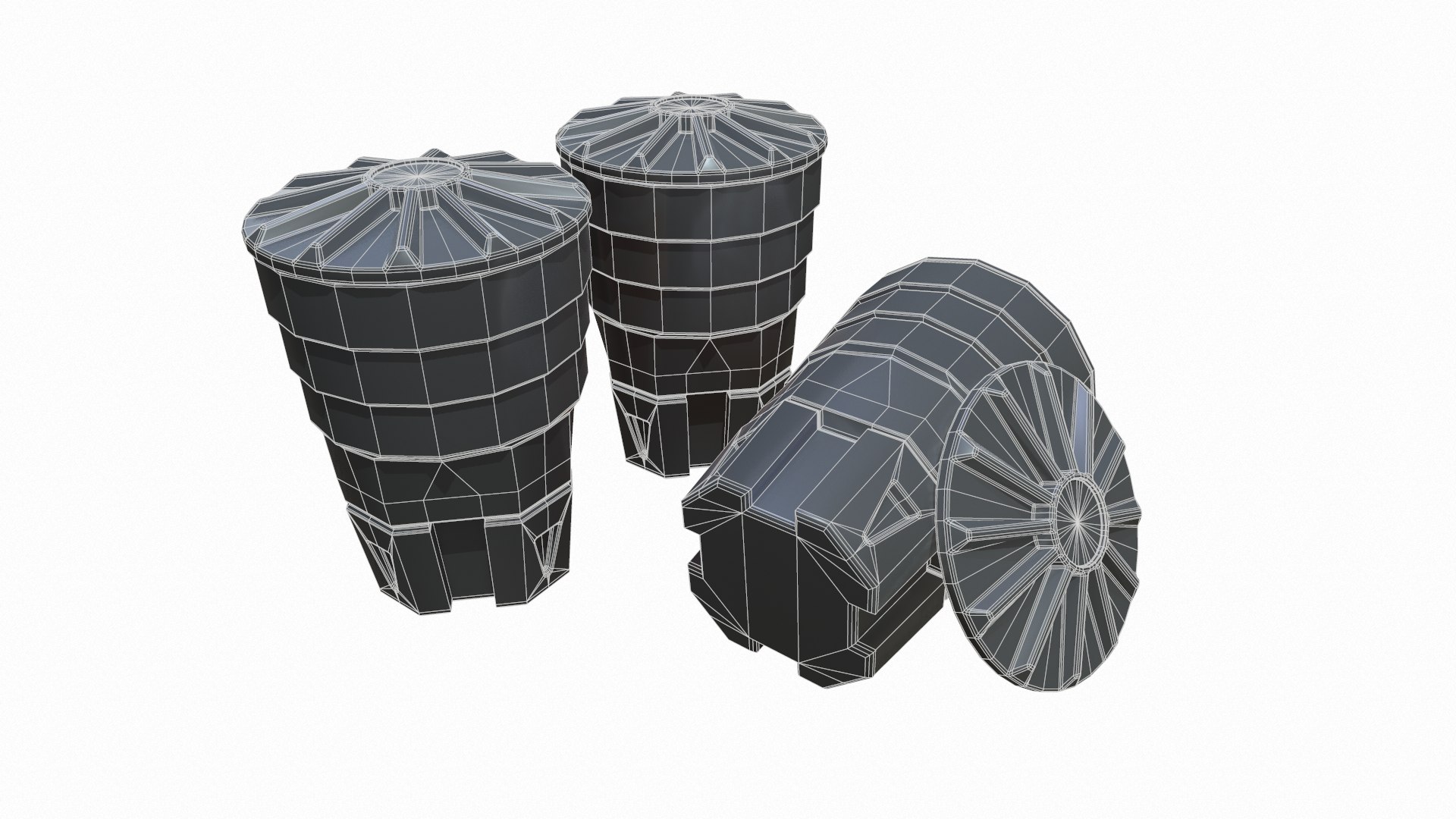Sand Crash Barrel 3D Model - TurboSquid 1603729