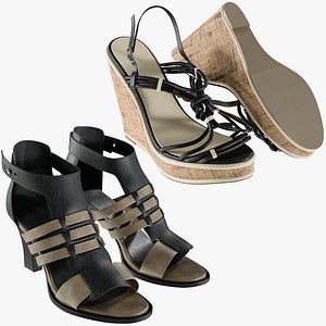 3D realistic heels collections