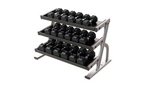 Dumbbells with Rack