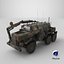 3D Buffalo MRAP PBR model