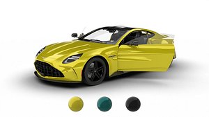 3D Aston Martin Vantage 2025 HQ 3d model