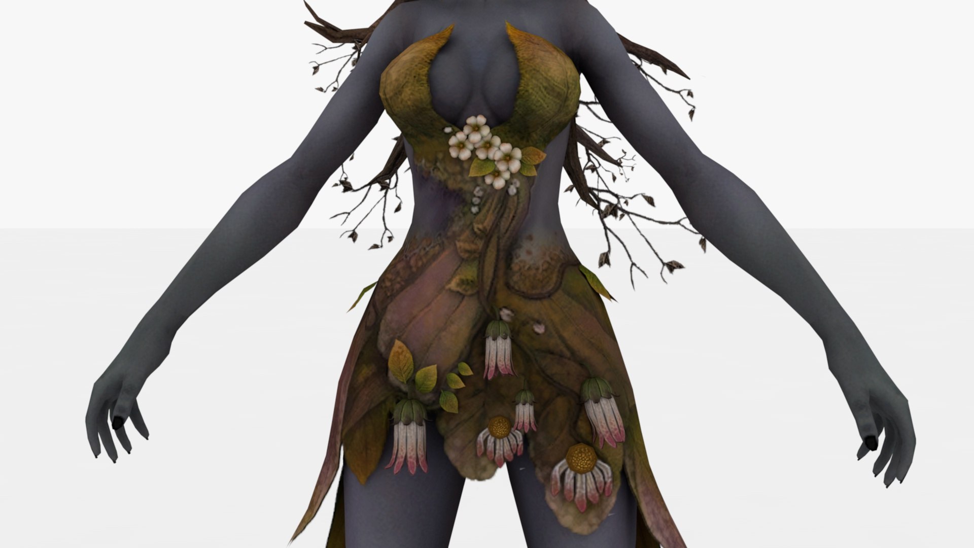 3D Dryad - TurboSquid 2364773