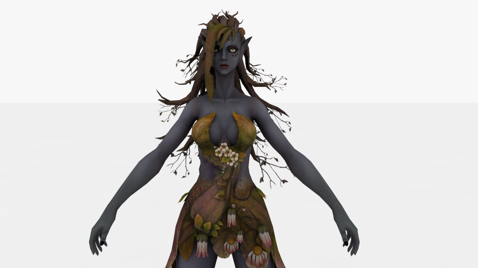 3D Dryad - TurboSquid 2364773
