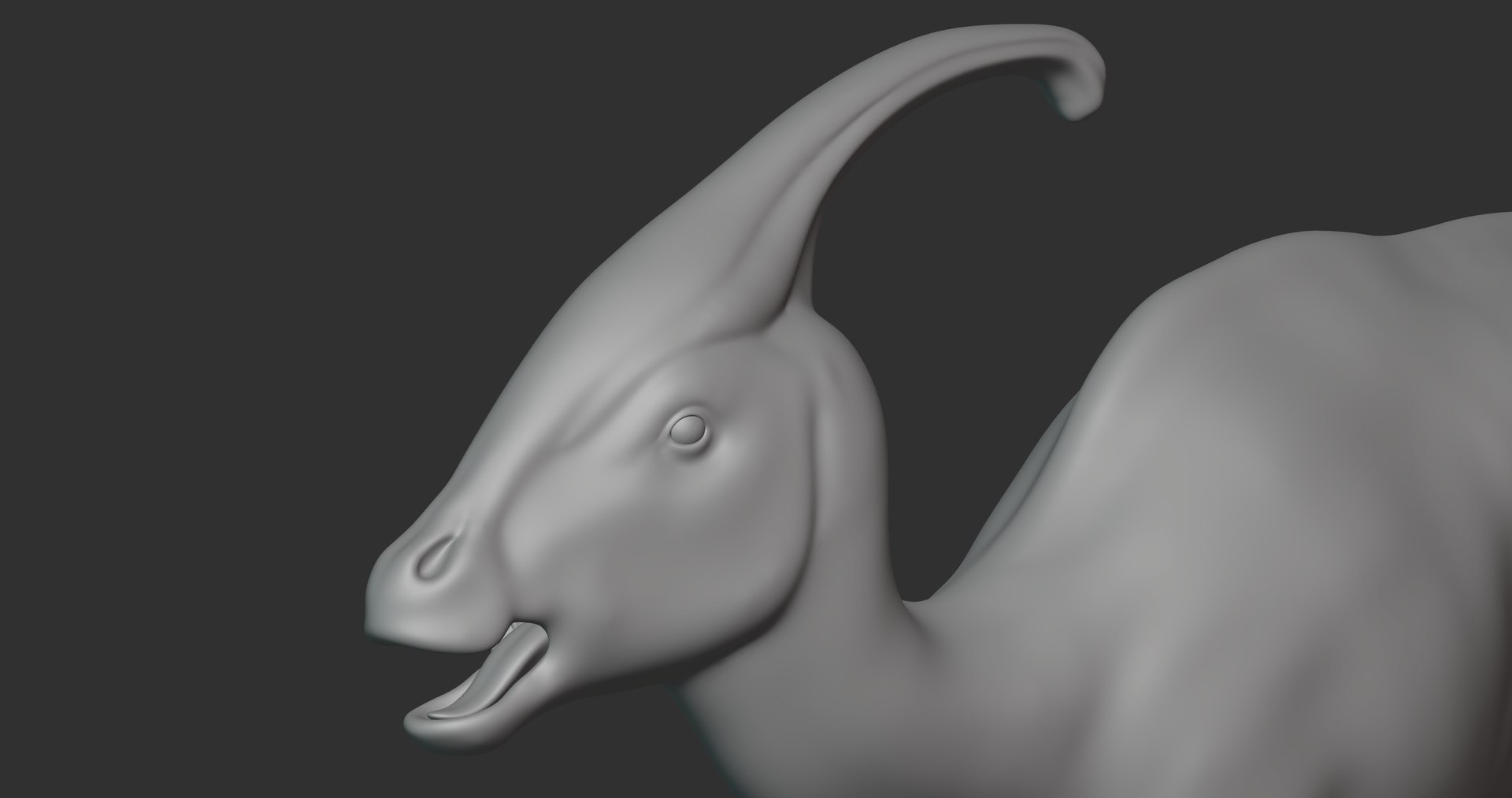 3D model Charonosaurus Basemesh Low Poly - TurboSquid 1993665