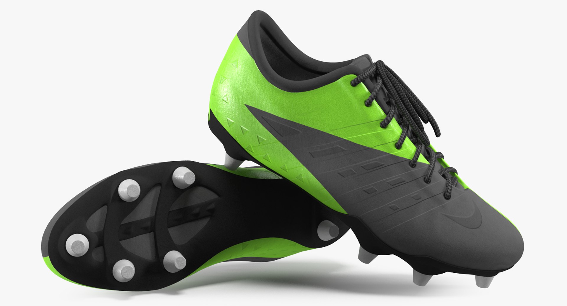 Football Cleats 3D model preview