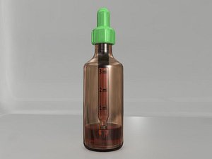 eyedropper bottle 3d model