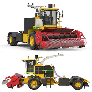 3D CMC Saturne 5800 Harvester model