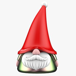 Gnome Father Christmas 3D