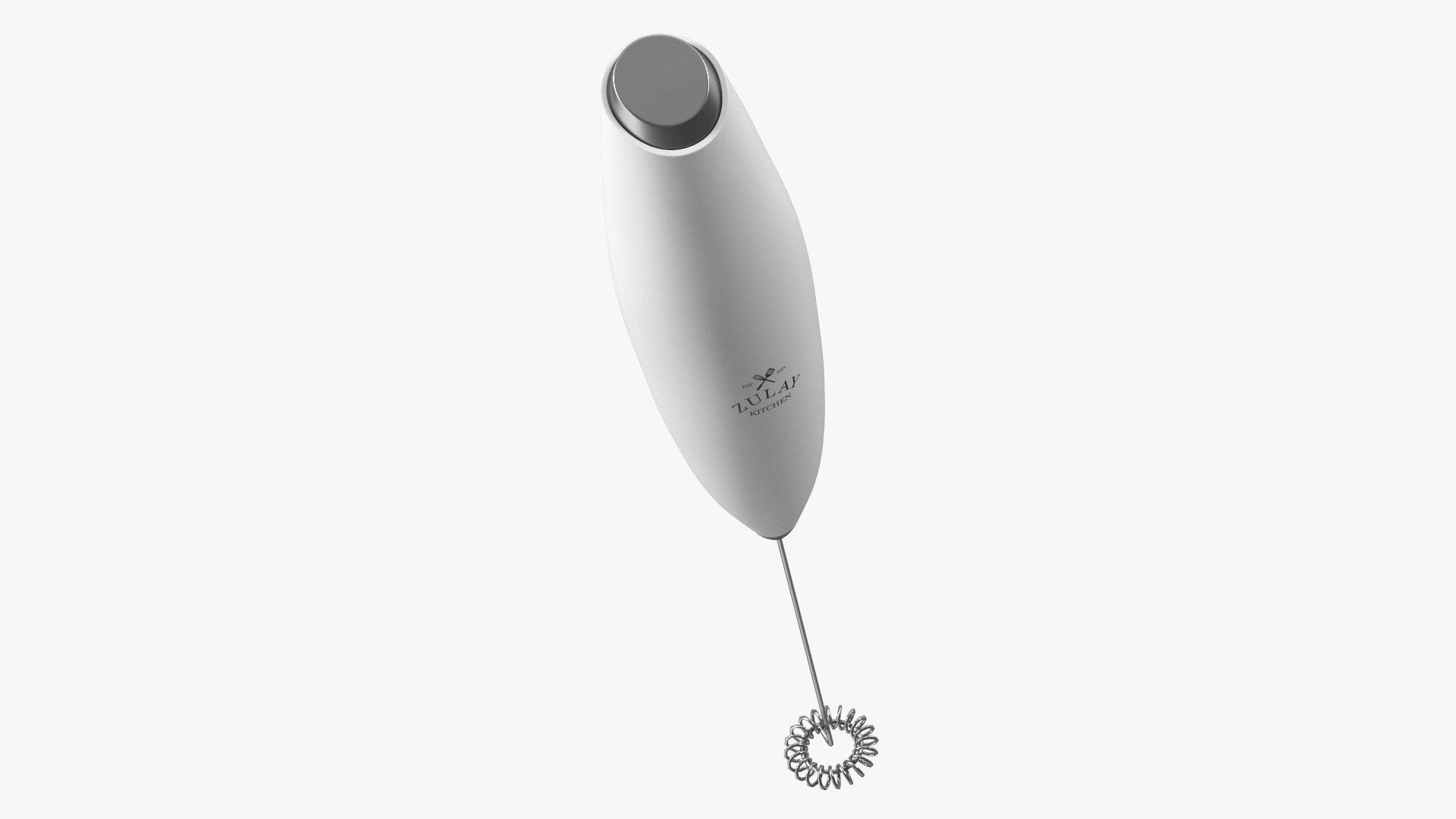 Handheld Foam Maker Zulay White 3D model preview