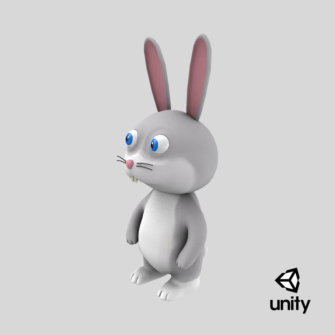 Cartoon Character 03 - Rabbit 3D - TurboSquid 2237235