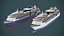 Großes modernes Kreuzfahrtschiff