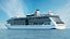 Großes modernes Kreuzfahrtschiff