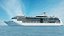 Großes modernes Kreuzfahrtschiff