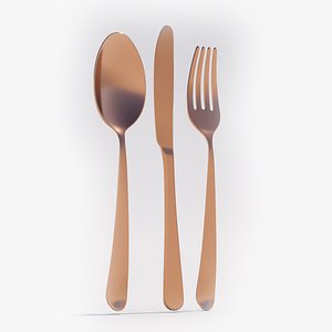 Dining service 3D model
