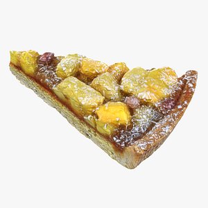 3D Tropical Fruit Tart