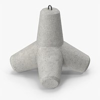 Concrete Tetrapod