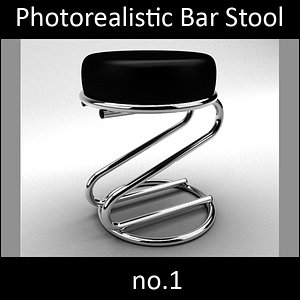 3d model bar materials