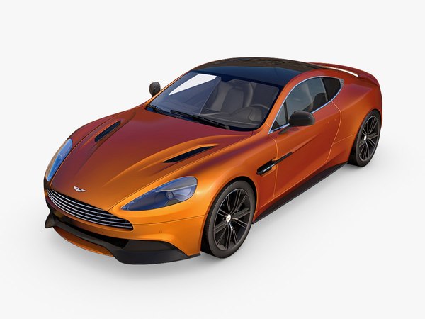 aston martin vanquish 3d max