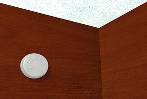 smokealarm smoke alarm 3d model
