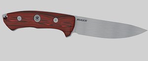 3D knife american ruger