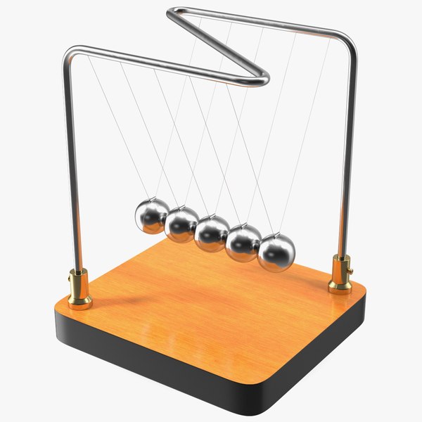 3D Newton Cradle Balance Balls