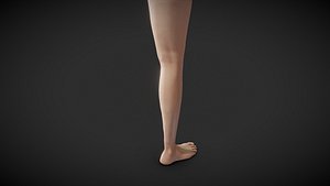 Fit Female Anatomy - Leg and Foot base mesh