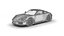 Porsche 911 Carrera Targa 4S 2025 modello 3d