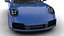 Porsche 911 Carrera Targa 4S 2025 modello 3d