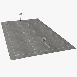 Basketball Court 3D model