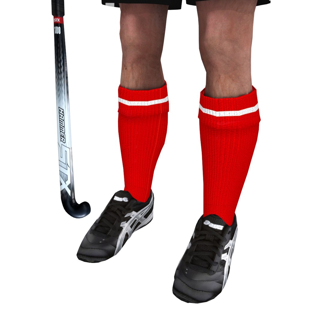3ds max field hockey player 2