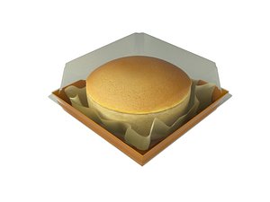 3D cheese cake box