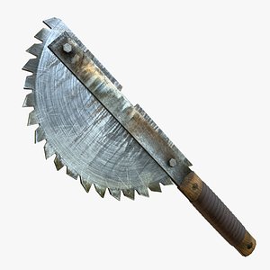 Postapocalyptic chopper  knife