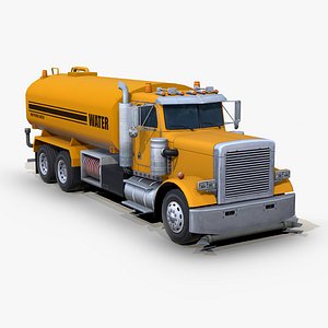 Water truck 3D