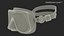 Professional Diving Mask 3D model