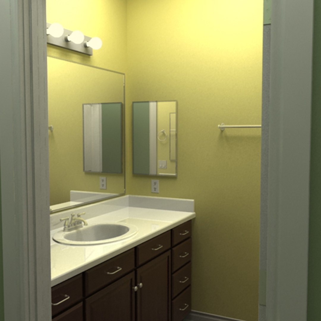 House Interior Exterior 3d Model