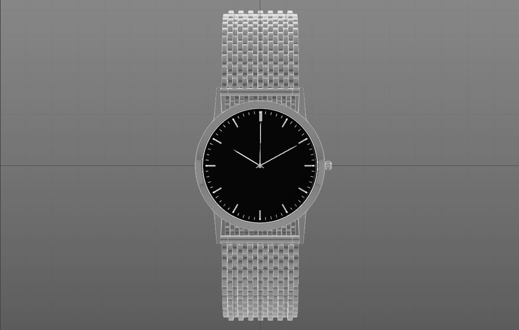 Metal Wrist Watch 3D Model TurboSquid 1517513