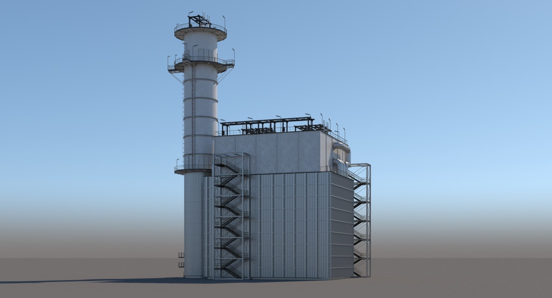 3D Factory Module - TurboSquid 1174094