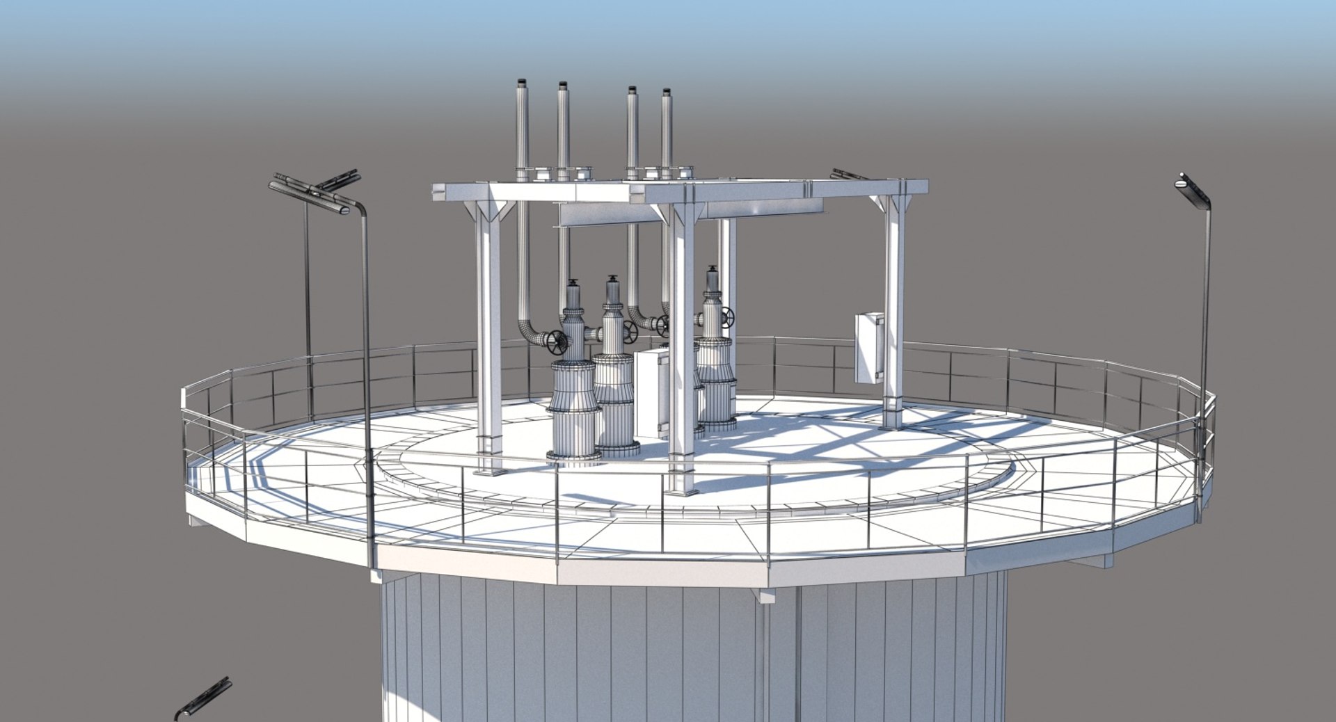 3D Factory Module - TurboSquid 1174094